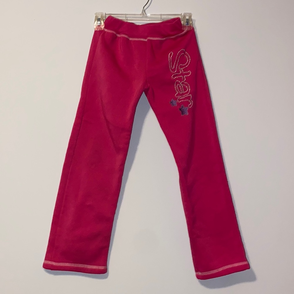 Girls Sz. 7/8 Real Love Brand “Star” Pink Sweatpants